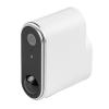ネットワークカメラ 屋外用 IP65 電源不要 Wi-Fi 無線 防犯 夜間撮影 動体検知 相互音声会話 SDカード録画 スマホ通知 ホワイト