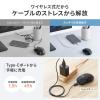 小型Bluetoothマウス USB-C充電式 戻る/進む 5ボタン 静音ボタン ラバーコーティング レッド