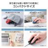 小型有線マウス USB A接続 戻る/進む 5ボタン 静音 カウント切替え ラバーコーティング ブラック