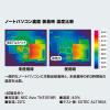 ノートパソコン冷却パット 43mm 丸型 3枚入り ブルー