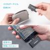 microSDカードリーダー USB-C接続 iPhone Androidバックアップ MFi認証品 iXflash ブラック