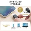 microSDカードリーダー USB-C接続 iPhone Android対応 写真 動画 バックアップ機能 MFi認証 iXflash ホワイト