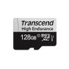 高耐久 microSDカード 128GB ドライブレコーダー向け Class10 UHS-I U1 SDカード変換アダプタ付 Transcend製
