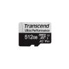 microSDXCカード 512GB Class10 UHS-I U3 A2 V30 SDカード変換アダプタ付き Nintendo Switch対応 Transcend製