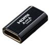 HDMI延長アダプタ HDMI中継アダプタ メス‐メス 延長コネクター 4K/60Hz対応 18Gbps 3D HDR ARC対応 最長5m延長