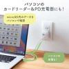 Qubii Power SE USB-C バックアップ & 急速充電 USB PD 30W出力 iPhone Android 対応 microSD保存 ホワイト