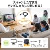 フィルムスキャナー 高画質 1400万画素 ネガ/デジタル化 ポジ対応 HDMI出力/テレビ出力対応