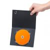 薄型 DVDトールケース 1枚収納 厚さ7mm 50枚セット ブラック