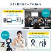 クリップマイク ピンマイク コンデンサーマイク 高音質 デジタルカメラ ビデオカメラ スマホ接続 3.5mm/6.3mm対応 電池式