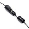 クリップマイク ピンマイク コンデンサーマイク 高音質 デジタルカメラ ビデオカメラ スマホ接続 3.5mm/6.3mm対応 電池式