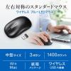 ワイヤレスブルーLEDマウス
