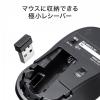 ワイヤレスブルーLEDマウス