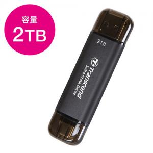 Transcend ESD310C ポータブルSSD 2TB TS2TESD310C