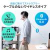 Bluetoothヘッドセット ワイヤレスヘッドセット 両耳タイプ オーバーヘッド 単一指向性マイク 折り畳み式 在宅勤務 コールセンター