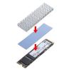 M.2 SSD用ヒートシンク(シルバー)
