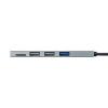 【アウトレット】USB Type-C 3ポート コンボスリムハブ(カードリーダー付き)