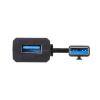 USBハブ コンボ USB3.1Gen1×1ポート USB2.0×3ポート バスパワー ブラック