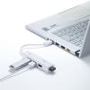 USBハブ コンボ USB3.1Gen1×1ポート USB2.0×3ポート バスパワー ホワイト