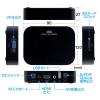 メディアプレーヤー SDカード/USBメモリ 動画/音楽/写真再生 HDMI/VGA/コンポジット出力対応