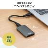 ポータブルSSD 1TB USB3.2 Gen2 USB A USB Type-C