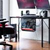 ケーブルオーガナイザー ケーブル収納 パンチングボード クランプ固定 デスクパネル タップ収納 ゲーミング