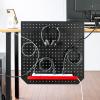 ケーブルオーガナイザー ケーブル収納 パンチングボード クランプ固定 デスクパネル タップ収納 ゲーミング