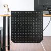 ケーブルオーガナイザー ケーブル収納 パンチングボード クランプ固定 デスクパネル タップ収納 ゲーミング