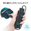 USB Type-C モバイルドッキングステーション ロングケーブル 7in1 4K/60Hz対応 HDMI出力 SD/microSDカードリーダー USB×2 PD100W LAN