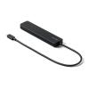 USB Type-C モバイルドッキングステーション ロングケーブル 7in1 4K/60Hz対応 HDMI出力 SD/microSDカードリーダー USB×2 PD100W LAN