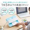 フォトスキャナー 自動・高速・CCDセンサー 写真データ化 A4対応 300dpi Windows/Mac対応