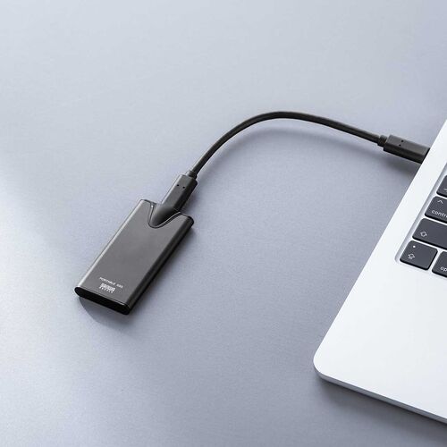 メモリダイレクト/ポータブルSSD 2TB USB Type-C接続 USB 20Gbps 超小型