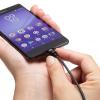 マグネット着脱式microUSB充電ケーブル 1m USB Aコネクタ両面対応 QuickCharge スマートフォン充電・通信 2A対応 ブラック