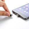 マグネット着脱式microUSB充電ケーブル 1m USB Aコネクタ両面対応 QuickCharge スマートフォン充電・通信 2A対応 ブラック