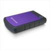 耐衝撃 ポータブルHDD 4TB USB3.1 Gen1 Transcend StoreJet 25H3P パープル