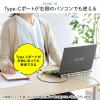 【在庫限り】ドッキングステーション(USB Type-C・ノートPCスタンド・PD/100W対応・4K対応・11in1・HDMI・DisplayPort・VGA・Type-C)