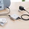 オーディオキャプチャー パソコン不要 SD/USBメモリ保存 RCA/ステレオミニ外部入力