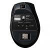 エルゴマウス Bluetooth 2.4GHzワイヤレス 充電式 9ボタン 液晶画面付き ボタン割り当て機能付きブラック