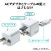 Qubii キュービー iPhone 自動バックアップ microSDに保存 パソコン不要 MFi認証品 ホワイト