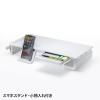 USBハブ付き モニタースタンド USB Type-C接続 ホワイト