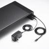 USB Type-C接続ハブ付き机上ラック(ブラック)