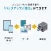 Qubii Pro キュービープロ iPhone バックアップ 写真 動画 連絡先 USB3.1 Gen1 グレー