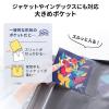 CD DVD BD ファイルケース セミハード 208枚収納 CDジャケット収納対応 取っ手つき ブラック