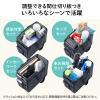 コンソールボックス ウォークスルーボックス 車用ボックス 車用アクセサリ 収納ボックス 折りたたみ 取っ手付き
