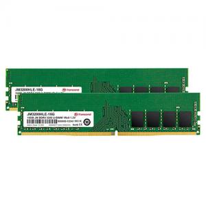 デスクトップPC用メモリ 32GB (16GB×2枚) DDR4-3200 PC4-25600 U-DIMM 1Rx8 Dual Kit Transcend