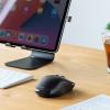 USB Type-C ワイヤレスマウス ブルーLEDセンサー 5ボタン DPI切替 ラバーコーティング ブラック