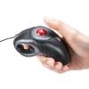 USBごろ寝マウス ハンディトラックボール ケーブル1.9m
