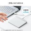 タッチパッド トラックパッド タッチマウス Bluetooth ワイヤレス 薄型 ジェスチャー機能 マルチペアリング 400カウント