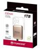 ポータブルSSD 1TB MagSafe対応 USB-C接続 USB 20Gbps 最大2000MB/s  ゴールド Transcend ESD420