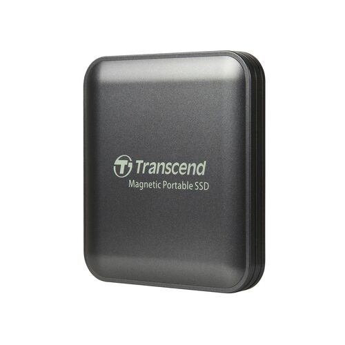 ポータブルSSD 2TB MagSafe対応 USB-C接続 USB 20Gbps 最大2000MB/s  グレー Transcend ESD420