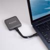 ポータブルSSD 4TB MagSafe対応 USB-C接続 USB 20Gbps 最大2000MB/s  グレー Transcend ESD420